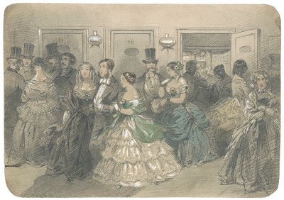 De Zweedse Opera, c.1850 door Egron Sellif Lundgren